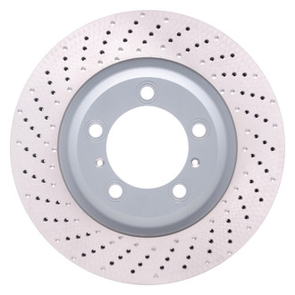 DFC® - Hi-Carbon Alloy GEOMET Drilled Front Driver Side Brake Rotor