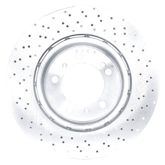 DFC® - Hi-Carbon Alloy GEOMET Drilled Rear Passenger Side Brake Rotor
