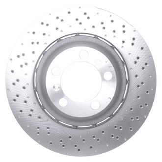 DFC® - Hi-Carbon Alloy GEOMET Drilled Rear Passenger Side Brake Rotor