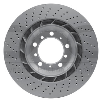 DFC® - Hi-Carbon Alloy GEOMET Drilled Rear Passenger Side Brake Rotor