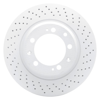 DFC® - Hi-Carbon Alloy GEOMET Drilled Rear Passenger Side Brake Rotor