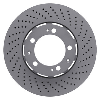 DFC® - Hi-Carbon Alloy GEOMET Drilled Front Passenger Side Brake Rotor