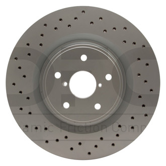 DFC® - Hi-Carbon Alloy GEOMET® Drilled Disc Brake Rotor