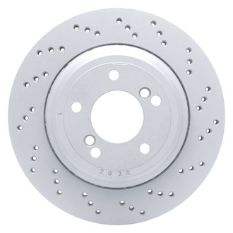 DFC® - Hi-Carbon Alloy GEOMET Drilled Rear Passenger Side Brake Rotor