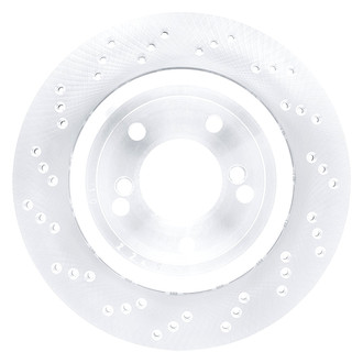 DFC® - Hi-Carbon Alloy GEOMET Drilled Rear Driver Side Brake Rotor