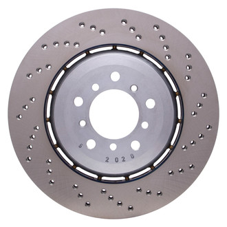 DFC® - Hi-Carbon Alloy GEOMET Drilled Front Passenger Side Brake Rotor