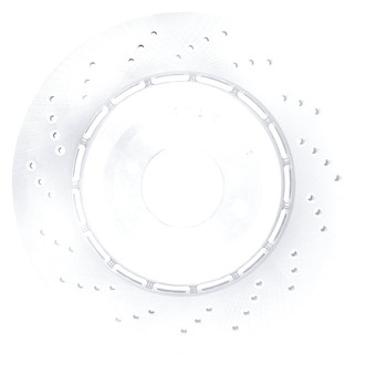 DFC® - Hi-Carbon Alloy GEOMET Drilled Front Driver Side Brake Rotor