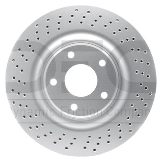 DFC® - Hi-Carbon Alloy GEOMET® Drilled Disc Brake Rotor