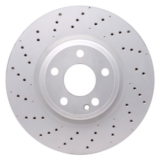DFC® - Hi-Carbon Alloy GEOMET® Drilled Disc Brake Rotor