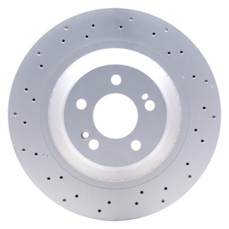DFC® - Hi-Carbon Alloy GEOMET Drilled Rear Brake Rotor