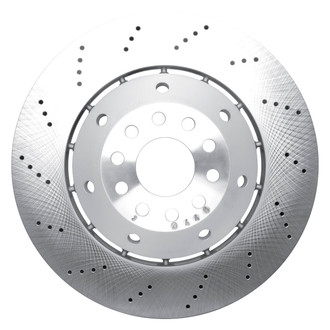 DFC® - Hi-Carbon Alloy GEOMET Drilled Brake Rotor