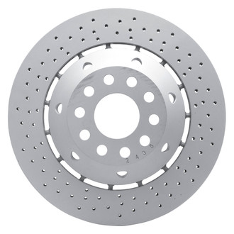 DFC® - Hi-Carbon Alloy GEOMET Drilled Rear Passenger Side Brake Rotor