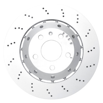 DFC® - Hi-Carbon Alloy GEOMET Drilled Rear Passenger Side Brake Rotor