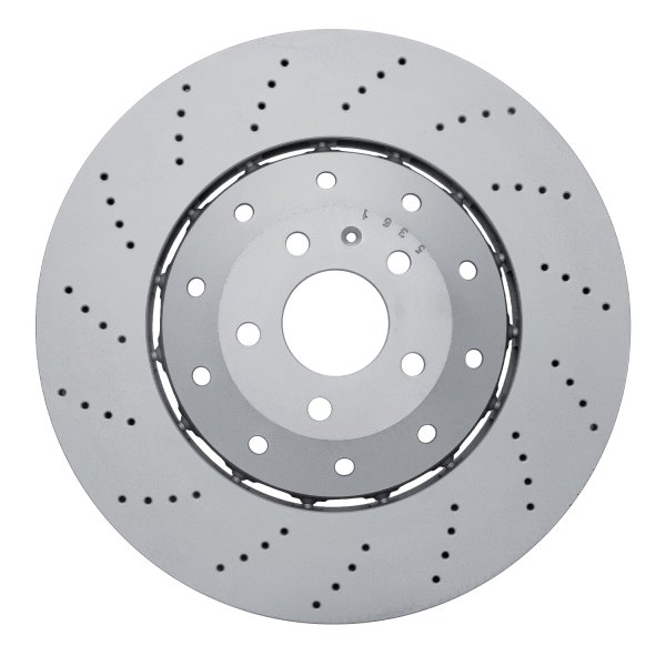 DFC® - Hi-Carbon Alloy GEOMET Drilled Front Brake Rotor