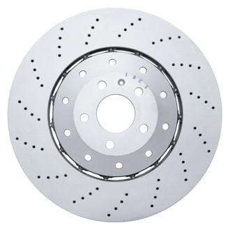 DFC® - Hi-Carbon Alloy GEOMET Drilled Front Brake Rotor
