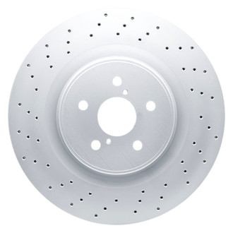 DFC® - Hi-Carbon Alloy GEOMET® Drilled Disc Brake Rotor
