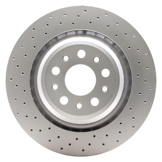 DFC® - Hi-Carbon Alloy GEOMET Drilled Rear Brake Rotor