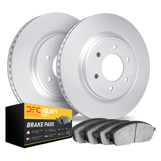 DFC® - GEOMET Plain Brake Kit with Heavy Duty Brake Pads