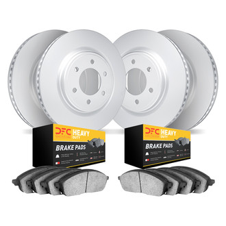 DFC® - GEOMET Plain Brake Kit with Heavy Duty Brake Pads