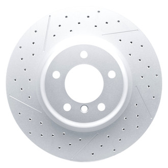 DFC® - Hi-Carbon Alloy GEOMET® Drilled and Slotted Disc Brake Rotor