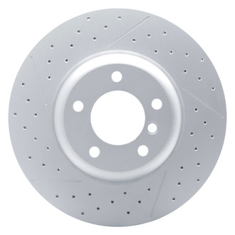 DFC® - Hi-Carbon Alloy GEOMET® Drilled and Slotted Disc Brake Rotor