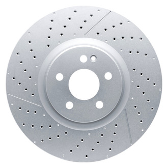 DFC® - Hi-Carbon Alloy GEOMET® Drilled and Slotted Disc Brake Rotor