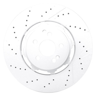 DFC® - Hi-Carbon Alloy GEOMET Drilled and Slotted Rear Brake Rotor