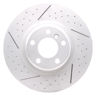 DFC® - Hi-Carbon Alloy GEOMET Dimpled and Slotted Rear Brake Rotor