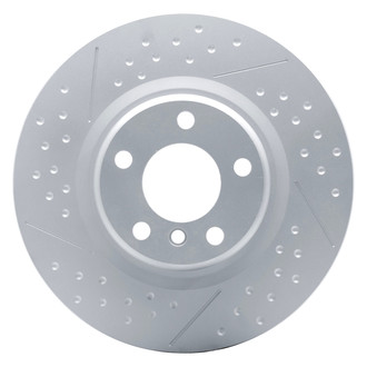 DFC® - Hi-Carbon Alloy GEOMET Dimpled and Slotted Rear Brake Rotor