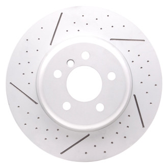 DFC® - Hi-Carbon Alloy GEOMET Dimpled and Slotted Rear Brake Rotor