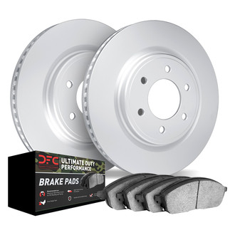 DFC® - GEOMET Plain Brake Kit with Ultimate Duty Performance Brake Pads