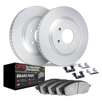 DFC® - GEOMET Plain Brake Kit with Ultimate Duty Performance Brake Pads
