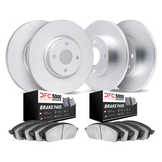 DFC® - GEOMET Plain Brake Kit with 5000 Advanced Brake Pads