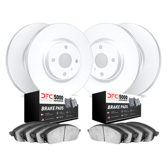 DFC® - GEOMET Plain Brake Kit with 5000 Advanced Brake Pads