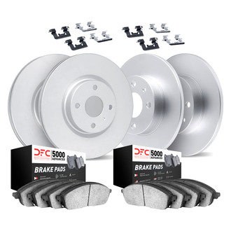 DFC® - GEOMET Plain Brake Kit with 5000 Advanced Brake Pads