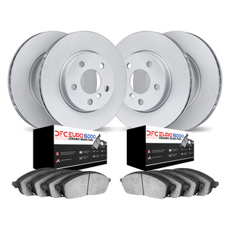 DFC® - GEOMET Plain Brake Kit with 5000 Euro Ceramic Brake Pads