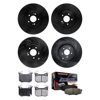 DFC® - Premium Drilled and Slotted Disc Brake Rotor Kit