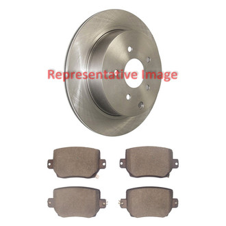 DFC® - Hi-Carbon Alloy GEOMET Plain Disc Brake Rotor Quantity Kit