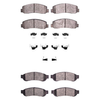 DFC® - Ultimate Duty Hybrid Front and Rear Brake Pad Set