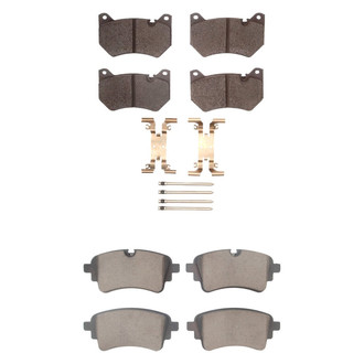 DFC® - 5000 Advanced Ceramic Front and Rear Disc Brake Pad Set