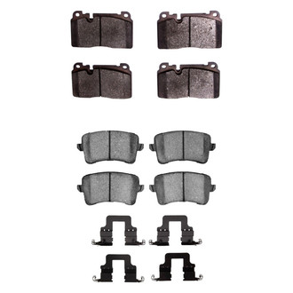 DFC® - 5000 Euro Ceramic Front and Rear Disc Brake Pad Set