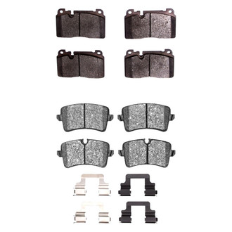 DFC® - 5000 Euro Ceramic Front and Rear Disc Brake Pad Set