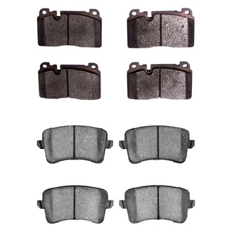 DFC® - 5000 Euro Ceramic Front and Rear Disc Brake Pad Set