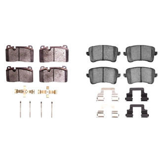 DFC® - 5000 Euro Ceramic Front and Rear Disc Brake Pad Set