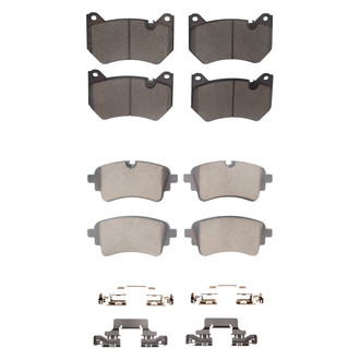 DFC® - 5000 Euro Ceramic Front and Rear Disc Brake Pad Set