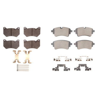 DFC® - 5000 Euro Ceramic Front and Rear Disc Brake Pad Set