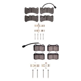 DFC® - 5000 Advanced Low Metallic Front and Rear Disc Brake Pad Set