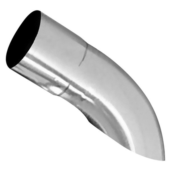 Dynatech® - Low Profile Mild Steel Turndown Exhaust Tip