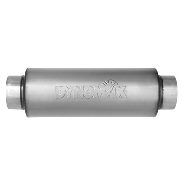 DynoMax® - Ultra Flo™ Welded Stainless Steel Round Gray Exhaust Muffler