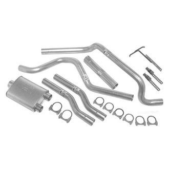 DynoMax® - Super Turbo™ Aluminized Steel Cat-Back Exhaust System with Split Rear Exit